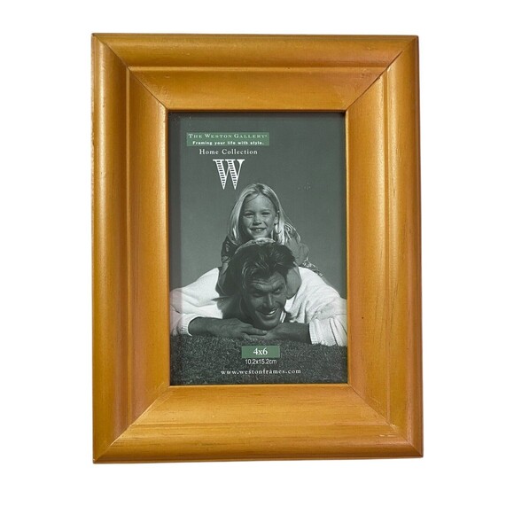 The Weston Gallery Photo Frame 4X6 Home Collection Wood Picture Frame Lot Of 2 - Picture 4 of 9